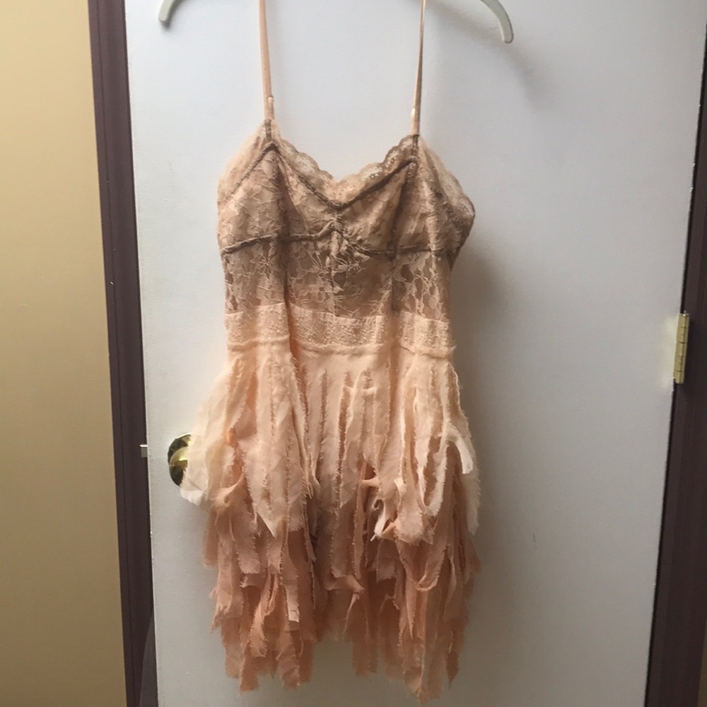 Free people sequin lace slip dress - Picture 2 of 5